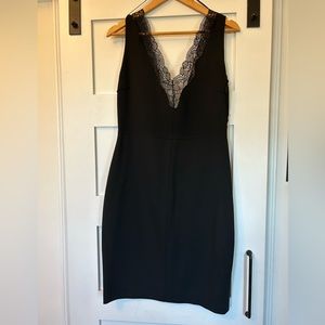 Zara Woman Black Lace dress L